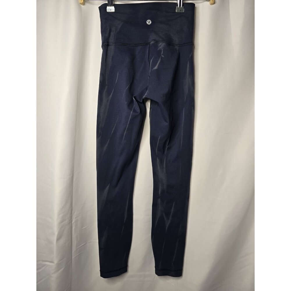 Lululemon Wunder Train High-Rise Tight 25"Sun Bleached Wash True Navy Size 2